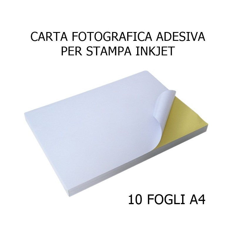 Chzimade 5Pcs A4 nastro biadesivo foglio autoadesivo colla trasparente  carta adesiva trasparente per la creazione di Album fotografici di carte